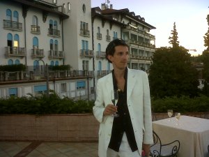Filippo Caburlotto al Savoy Palace di Gardone Riviera